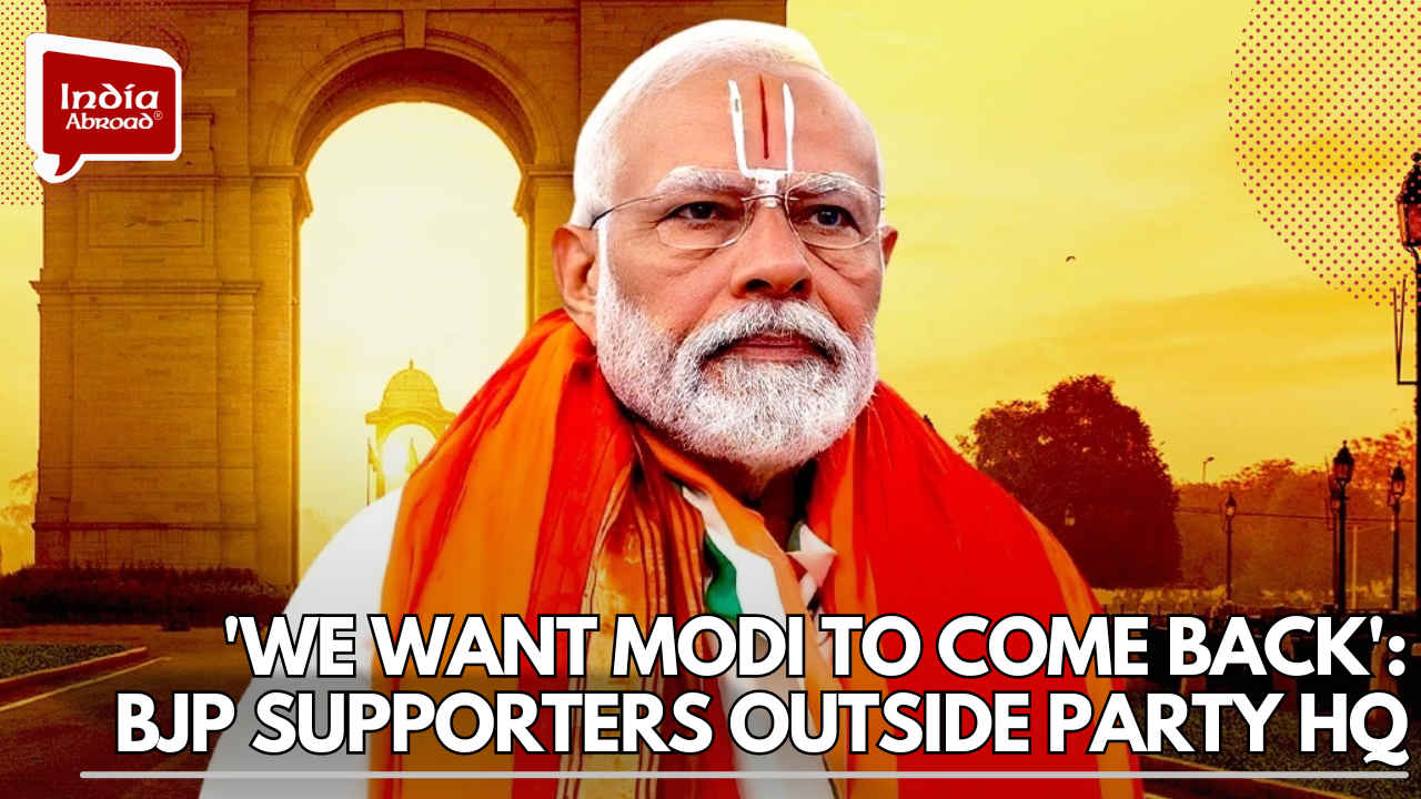 We want Modi to come back: BJP supporters outside party HQ 